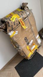 3 zwarte IKEA klapstoelen, Verzenden, Zwart, Drie