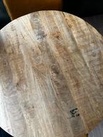 Ronde Mango Houten Eettafel, Huis en Inrichting, Tafels | Eettafels, Ophalen, Gebruikt, 100 tot 150 cm, Rond