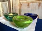 Kosta Boda Atoll waxinelichthouders, Antiek en Kunst, Antiek | Glas en Kristal, Ophalen of Verzenden