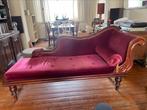 Rode chaise longue bank, Antiek en Kunst, Ophalen