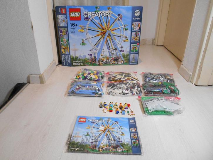 Lego 10247 Ferris Wheel Compleet met doos en boekje, Kinderen en Baby's, Speelgoed | Duplo en Lego, Zo goed als nieuw, Lego, Complete set