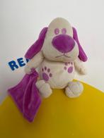 4746 De Pyramide hond met paars lila doekje, Kinderen en Baby's, Ophalen of Verzenden, Nieuw, Hond