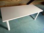 Witte stevige werktafel / bureau, Ophalen, Gebruikt, Bureau