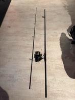 3st Daiwa Black Widow 12ft met Okuma distance dci-80 molens, Watersport en Boten, Ophalen of Verzenden, Zo goed als nieuw, Werphengel