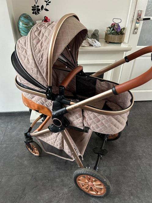 wandelwagen, Kinderen en Baby's, Kinderwagens en Combinaties, Gebruikt, Combiwagen, Overige merken, Met autostoeltje, Met reiswieg