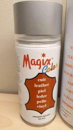 2x Magix color spray Argent/Silver 20/312 (150 ml) vr leder, Ophalen of Verzenden