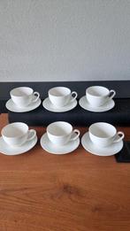 Wedgwood Solar theekop en schotels, Huis en Inrichting, Keuken | Servies, Ophalen of Verzenden, Zo goed als nieuw, Wedgwood, Kop(pen) en/of Schotel(s)