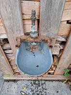 Gietijzeren Waterbak / Decoratie / Lamp, Ophalen of Verzenden, Gebruikt