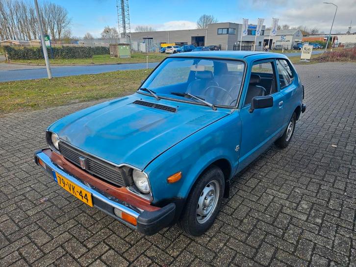 Honda Civic 1.2 Hondamatic (aut) org. NL 1978, 2 jaar APK !!, Auto's, Oldtimers, Bedrijf, Benzine, Hatchback, Automaat, Blauw