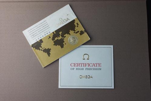 Omega Certificaat 111.004, Sieraden, Tassen en Uiterlijk, Overige Accessoires, Zo goed als nieuw, Ophalen