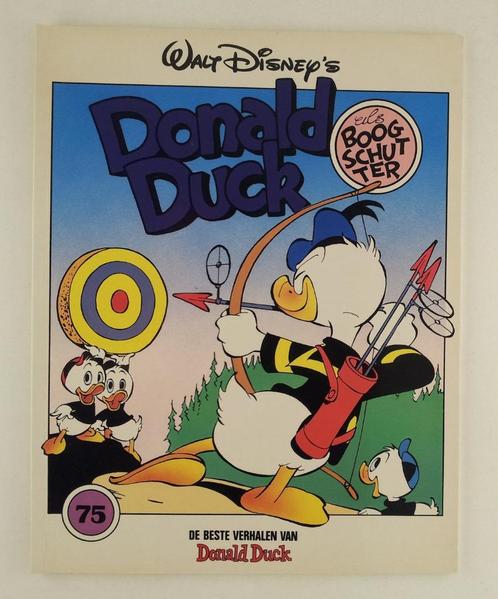 Disney, W. - Donald Duck als boogschutter / Deel 75, Boeken, Stripboeken, Gelezen, Eén stripboek, Verzenden