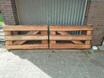 Douglas landhek 3 m met palen (20 cm) en hang en sluitwerk, Ophalen, Nieuw, Hout, Tuinhek