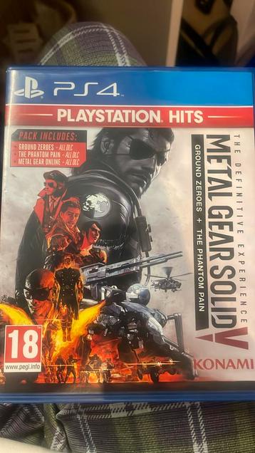 Metal Gear Solid V: The Definitive Experience Playstation Hi beschikbaar voor biedingen