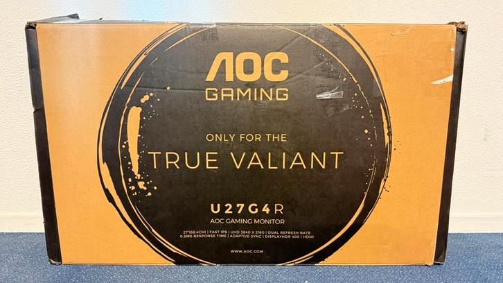 Aoc U27G4R 160Hz 4K 0.5Ms 320Hz FHD 27” Monitor Ips Hdmi 2.1, Computers en Software, Monitoren, Zo goed als nieuw, 201 Hz of meer