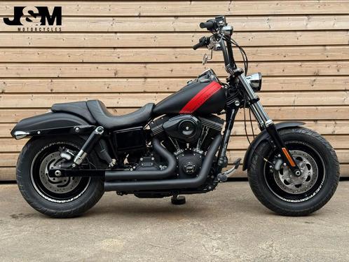 HARLEY-DAVIDSON DYNA FAT BOB FXDF CHOPPER (bj 2014), Motoren, Motoren | Harley-Davidson, Bedrijf, Overig, 2 cilinders