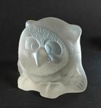 Goebel uil. Vintage persglas paper weight, presse papier., Verzamelen, Ophalen of Verzenden, Zo goed als nieuw, Dier