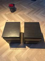 2x nachtkastje/ kastje, Huis en Inrichting, Slaapkamer | Nachtkastjes, Ophalen, Gebruikt, Minder dan 45 cm, Minder dan 55 cm