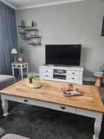 Salontafel teakhout, Gebruikt, 100 tot 150 cm, Teakhout, Minder dan 50 cm