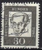Duitsland Bundespost 1961-1964 - Yvert 227 - Beroemde D (ST), Verzenden, BRD, Gestempeld