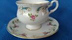 Kop en schotel, Crown Staffordshire, fine bone China England, Antiek en Kunst, Ophalen of Verzenden