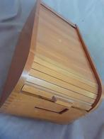 Retro, Vintage houten archiefbak, kaartenbak, Ophalen of Verzenden