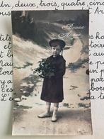 24-12-1914 Bonne Année - kindje in rode jas, Verzamelen, Ophalen of Verzenden, Voor 1920, Gelopen, Feest(dag)