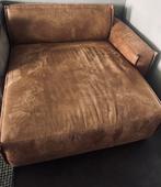 Mooie bank met hocker, Ophalen of Verzenden, 75 tot 100 cm