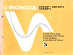Honda CB125 T CB125 T2 CB125 Ta Parts list (881p), Ophalen of Verzenden, Honda