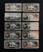 USA Amerikaans 999 Zilveren Buffalo Bullion Baartjes 10 Gram, Verzenden, Zilver