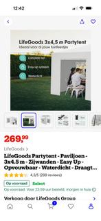 Partytent, Ophalen of Verzenden, Zo goed als nieuw, Minder dan 5 meter