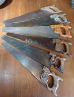 Antieke handzagen. 6x, Antiek en Kunst, Ophalen of Verzenden