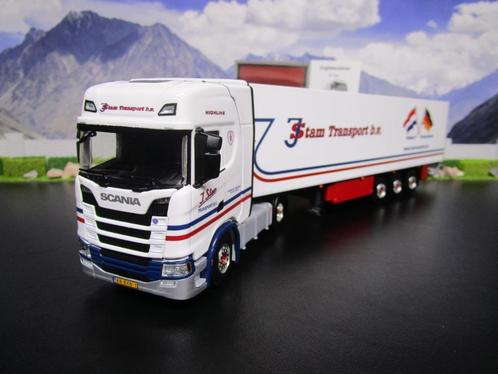Wsi 01-4574 J. Stam Transport , Scania S Highline CS20H, Hobby en Vrije tijd, Modelauto's | 1:50, Nieuw, Bus of Vrachtwagen, Wsi