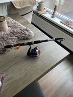 Albatros hengel met viskoffer en accessoires, Ophalen of Verzenden, Zo goed als nieuw, Complete set