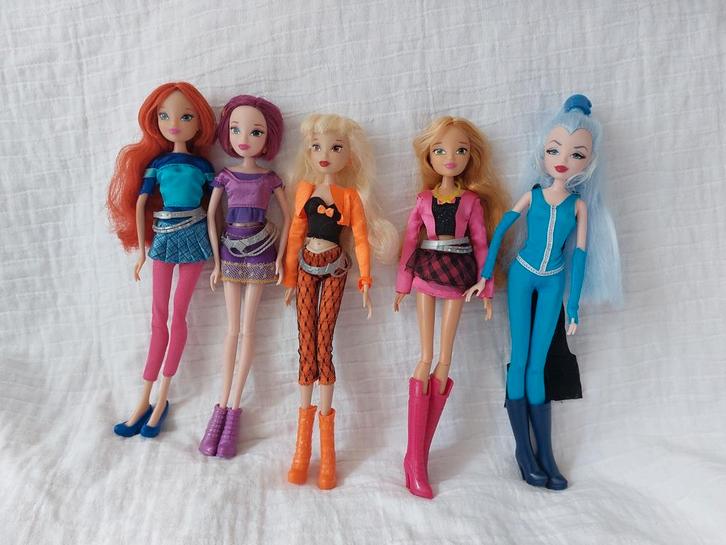 Winx jakks Barbie, Kinderen en Baby's, Speelgoed | Poppen, Zo goed als nieuw, Barbie, Ophalen of Verzenden