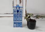 Amsterdams huisje Delfts blauw 18 cm!, Ophalen of Verzenden