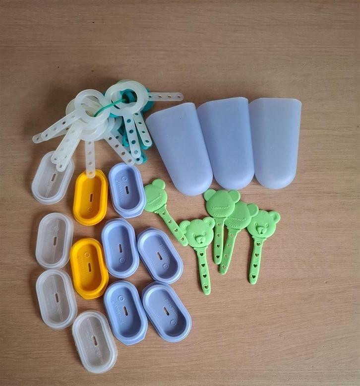 Onderdelen voor de ijsjesmakers en meer Tupperware, Huis en Inrichting, Keuken | Tupperware, Gebruikt, Beker of Kan, Geel, Groen