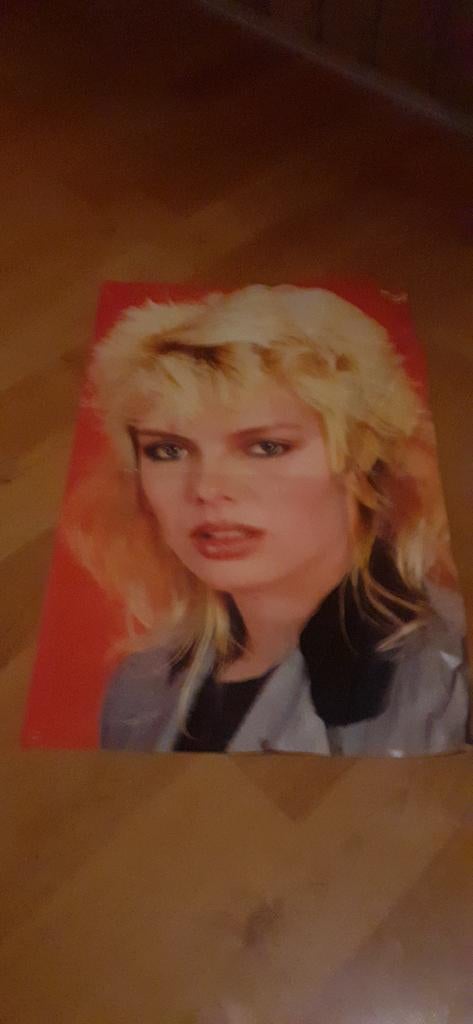 Kim Wilde Poster uit Bravo, Verzamelen, Ophalen of Verzenden, Gebruikt, A1 t/m A3, Rechthoekig Staand