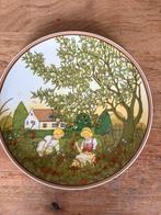 Heinrich Villeroy & Boch wandbord 4 seizoenen zomer., Ophalen of Verzenden