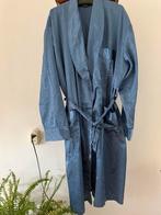 Robson blauwe satijnen badjas/ochtendjas mt 58 zgan, Kleding | Heren, Pyjama's, Ophalen of Verzenden, Zo goed als nieuw, Maat 56/58 (XL)