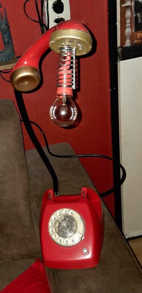 Customized Huistelefoon, Antiek en Kunst, Antiek | Lampen, Verzenden