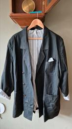 Vintage heren colbert diep zwart mt 52 wit zwarte voering, Kleding | Heren, Kostuums en Colberts, Maat 52/54 (L), Zwart, Vintage