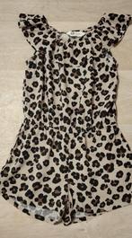 H&M jumpsuit dierprint, maat 128, Ophalen of Verzenden, Zo goed als nieuw, H&M, Meisje