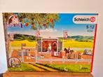 Schleich Horse Club Paardenstal *100% compleet*, Ophalen of Verzenden, Zo goed als nieuw, Jongen of Meisje