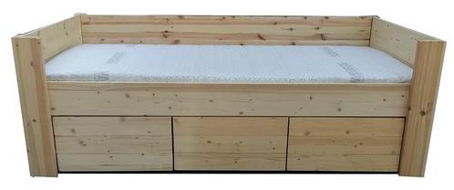 NIEUW Houten bed met laden, in ELKE maat leverb/MONTAGEoptie, Kinderen en Baby's, Kinderkamer | Bedden, Nieuw, 180 cm of meer