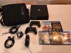 PlayStation 4 Pro - 2 controllers - PS4 Tas - 5 spellen, Ophalen of Verzenden, Gebruikt