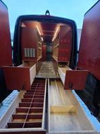 Bedrijfwagen inbouw, Ophalen