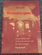 Verzonken Spoor - G.H. Jansen, Verzamelen, Spoorwegen en Tramwegen, Ophalen of Verzenden, Trein, Boek of Tijdschrift