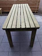 Comfortabele houten tuinbank, 200 cm., Ophalen of Verzenden