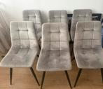 Fluwelen stoelen, Ophalen, Zo goed als nieuw, Grijs