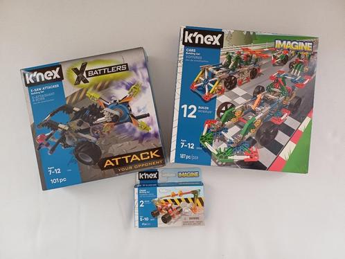 K'nex 3 sets BATTLERS en IMAGINE, Kinderen en Baby's, Speelgoed | Bouwstenen, Gebruikt, K'nex, Ophalen of Verzenden